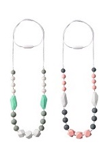 outstanding itty-bitty silicone baby chewable necklace for mom